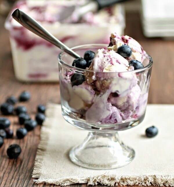 Blueberry Cheesecake icecream